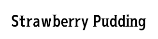 Strawberry Pudding