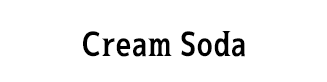 Cream Soda