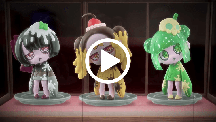 VIRUSWEETS figure collection PV