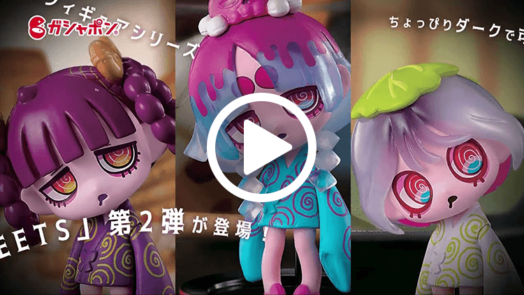 VIRUSWEETS figure collection ～甘味処～　告知